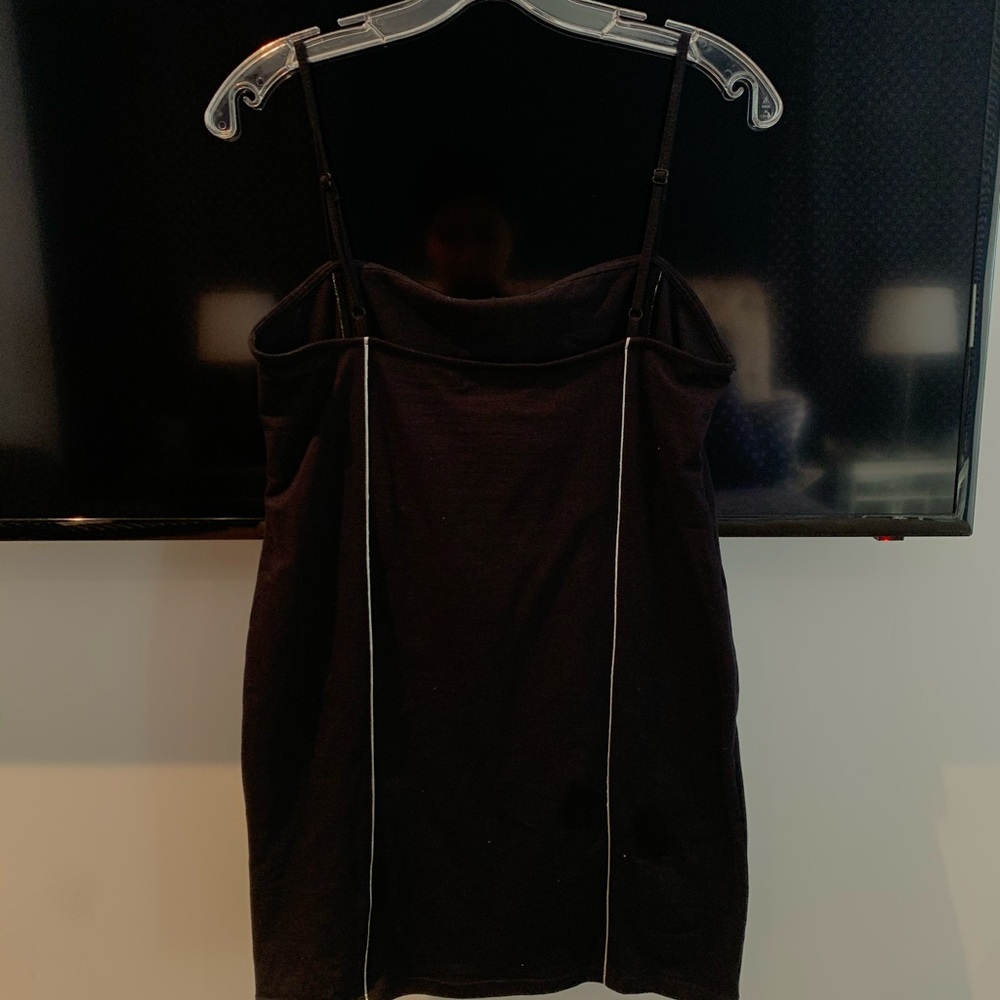 Princess Polly MOTEL SCOSH DRESS BLACK - Picture 3 of 5
